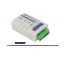 USB-CAN-II Dual-Channel USB to CAN Adapter Isolated CAN Box Analyzer Replacement for ZLG USB-CAN-II