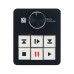 Black Qlab Controller Media Controller for Hirender p1/Qlab/Sports Sounds Pro/Foobar2000/Kugou Music