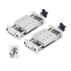 Precision Cross Mini Manual Sliding Table Linear Rail X/Y Axis Platform for Digital Control CNC Processing