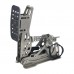 OKRACING GT1 PRO 3 Pedal Set (Throttle + Brake + Clutch) with Stainless Steel Pedal Base Plate