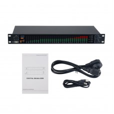 EQ-777S 31 Band Equalizer Professional Audio Equalizer Graphic Equalizer for Home KTV Stage Bar Uses