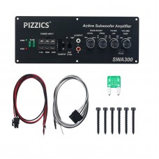 AA-CA31113 300W Vehicle Mounted Class D Power Amplifier High Power Subwoofer Amplifier Support DSP Tuning