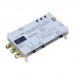 White Analog TV Signal Transmitter Home Analog TV Transmitter with OLED Display Supports Global TVs