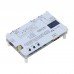 White Analog TV Signal Transmitter Home Analog TV Transmitter with OLED Display Supports Global TVs