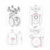 Tarot T30X-3AT 3-Axis Gimbal Camera 30X 1080P + 640 Thermal Imaging + People-Vehicle Tracking