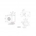 Tarot TL300M6 256*192 Infrared Thermal Imaging Camera Drone Camera with Mini Size Supports AV Output