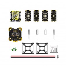 iFlight BLITZ E80 80A 2-8S ESC Kit-1 STM32G071 MCU Support BLHELI_32 ESC Telemetry for FPV Racing Drones (for X4 Model)