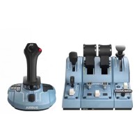 TCA Captain Pack X Flight Simulator Airbus Edition (Joystick + Throttle Valve + Flap + Spoiler) Controller for Thrustmaster