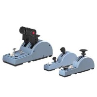 TCA Quadrant + ADD-ON Flight Simulator Airbus Edition (Throttle Valve + Flap + Spoiler) Controller for Thrustmaster