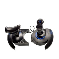 T.Flight Hotas 4 Flight Joystick and Throttle Flight Simulator Control Lever Compatible with PS5/PS4/PC for Thrustmaster