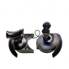 T.Flight Hotas 4 Flight Joystick and Throttle Flight Simulator Control Lever Compatible with PS5/PS4/PC for Thrustmaster