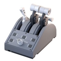TCA Yoke Boeing Edition Flight Simulator Throttle Quadrant Compatible with XBOX/PC for Thrustmaster Simulation Games