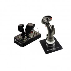 HOTAS Warthog A-10C Flight Simulator Throttle Quadrant with F18 Joystick for Thrustmaster Simulation Games