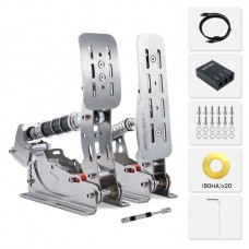 Simplayer PRO-P2+H1 Sim Racing Pedals Load Cell Pedals Standard Version with One Hydraulic Rod