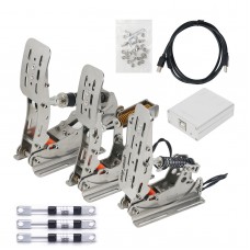 Simplayer PRO-P3+H3 3-Pedal Sim Racing Pedals Load Cell Pedals Standard Version + 3 Hydraulic Rods