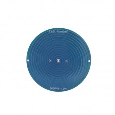 Left-handed Circular Polarization 10CM 120MHz-6GHz UWB Antenna Archimedes Spiral Antenna with SMA Male Connector