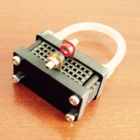 Black 1W Hydrogen Fuel Cell Air-breathing PEMFC Hydrogen Power Fuel Cell Proton Exchange Membrane for Teaching&Display