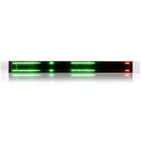 Panel1 19-inch Cabinet Style Stereo 128pcs Lamp Beads Voice Control Music Rhythm Induction Light LED Audio Spectrum Light