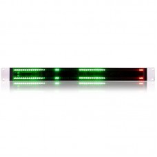 Panel1 19-inch Cabinet Style Stereo 128pcs Lamp Beads Voice Control Music Rhythm Induction Light LED Audio Spectrum Light
