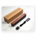 Chrono-Wood Wifi Clock LED Clock Desktop Alarm Clock with Walnut Solid Wood Shell and Red LED Module