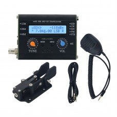 5W usDX SDR QRP HF Transceiver All Mode Transceiver Supporting 15M 20M 40M Bands + Black Morse Key