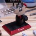 HOBBY-MIO Precision Work Bench Vise Desktop Stainless Omnidirectional Mini Vise Durable Craft Tool