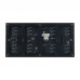 AS1000 4*P4 Voice Control RGB Music Spectrum Display Rhythm Light w/ Controller Board Power Supply