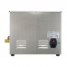 6 Records Version Ultrasonic Vinyl Record Cleaner with Drying Rack and 2 Cleaning Cloths for 7/10/12-inch Vinyl Records