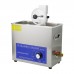 6 Records Version Ultrasonic Vinyl Record Cleaner with Drying Rack and 2 Cleaning Cloths for 7/10/12-inch Vinyl Records