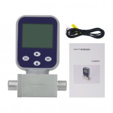 0-50L/min Hydrogen Gas Flow Meter Miniature Thermal Gas Flow Meter Mass Gas Flow Meter with RS485 Output