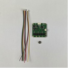 Dgm V2.1 Open Source Brushless Motor Driver Board with Cables + Magnet for Mmagnetic Encoder