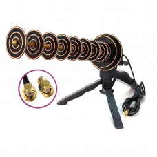 16dBi Wifi Antenna Yagi Directional Antenna + SMA Adapter Support Wifi 2.4G Bluetooth for Laptops