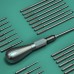 33-in-1 Precision Screwdriver Set Screwdriver Kit with 33pcs S2 Alloy Steel Bits and Storage Bag