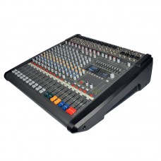 S-1200 1200W*2 Professional 12-Channel Powered Mixer Mixing Console for Stage Wedding Ceremony KTV