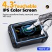 FNIRSI-2C53P 3-IN-1 2-Channel 50MHz Handheld Touchable Digital Oscilloscope Multimeter Signal Generator