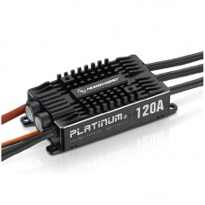 Hobbywing Platinum 120A V4 Brushless ESC 3-6S LiPo Input 10A/5-8V Adjustable BEC for RC Multi-Copters and Fixed-wing