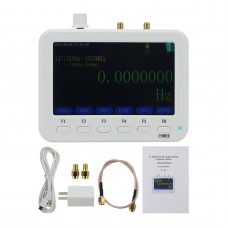 50Hz-4GHz RF Frequency Meter Portable Frequency Counter w/ 5" Color Display FC-4000