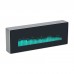 N128 Music Spectrum Display Analog VU Meter VFD Clock Sound Level Indicator w/ Aluminum Alloy Shell