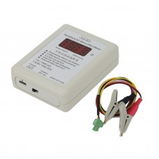YMC01 Portable Handheld DC Ohm Meter Low Resistance Tester with 4-Wire Testing Mini Clip (Range 20R)