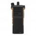 HAMGEEK APX-8000 12W Dual Band Radio VHF UHF Walkie Talkie Brown w/ Handheld Mic + Programming Cable