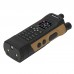 HAMGEEK APX-8000 12W Dual Band Radio VHF UHF Walkie Talkie Brown w/ Handheld Mic + Programming Cable
