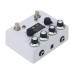 White Dual Channel Electric Guitar Overdrive Distortion Single Effects Pedal for Browne Protein with Original LOGO