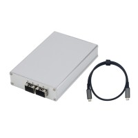 A2 10G Double SFP Port X520 Thunderbolt to Network Interface Controller External Expansion Dock