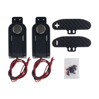 SimPlayer Aluminum Alloy Shift Paddles Racing Game Simulation Steering Wheel Magnetic Paddles for Logitech/Thrustmaster