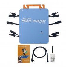 GT-2800 110V/230V 2800W Solar Grid Micro Inverter MPPT Intelligent WiFi Control IP66 Support Remote APP Upgrade