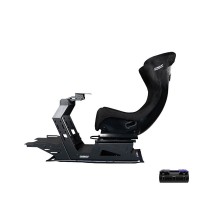 CONSPIT GT-Lite Sim Racing Simulator Cockpit (with M-DVF Vibration Module & Upgraded Pro Black Seat)