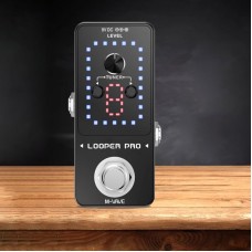 M-VAVE Looper Pro Loop Pedal Effect Pedal w/ Built-in Tuner Supports 9 Loops and 48K/24bit Recording