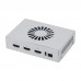 White Version CapDMA Video Overlay Box HDMI-compatible DMA Video Processor Support 2K144/1K240 High Quality Computer Components