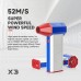 X3 Portable Super Power Violent Turbo Fan 130000RPM High Speed Brushless Motor 52m/s Three Gear Switch