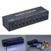 MOSKYAudio DC-CORE10 10-Channel Guitar Effects Pedal Power Supply 10 Isolated Outputs for 9V/12V/18V Pedals